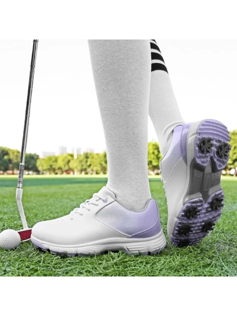 Stylish Women's Golf Sneakers - Spikeless Sports Shoes for Walking & Golfing